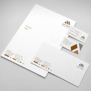 تصميم ورق مراسلات A4