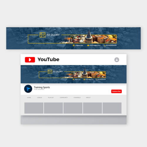 تصميم أغلفة منصات وسائل التواصل يوتيوب+توتير+فيسبوك