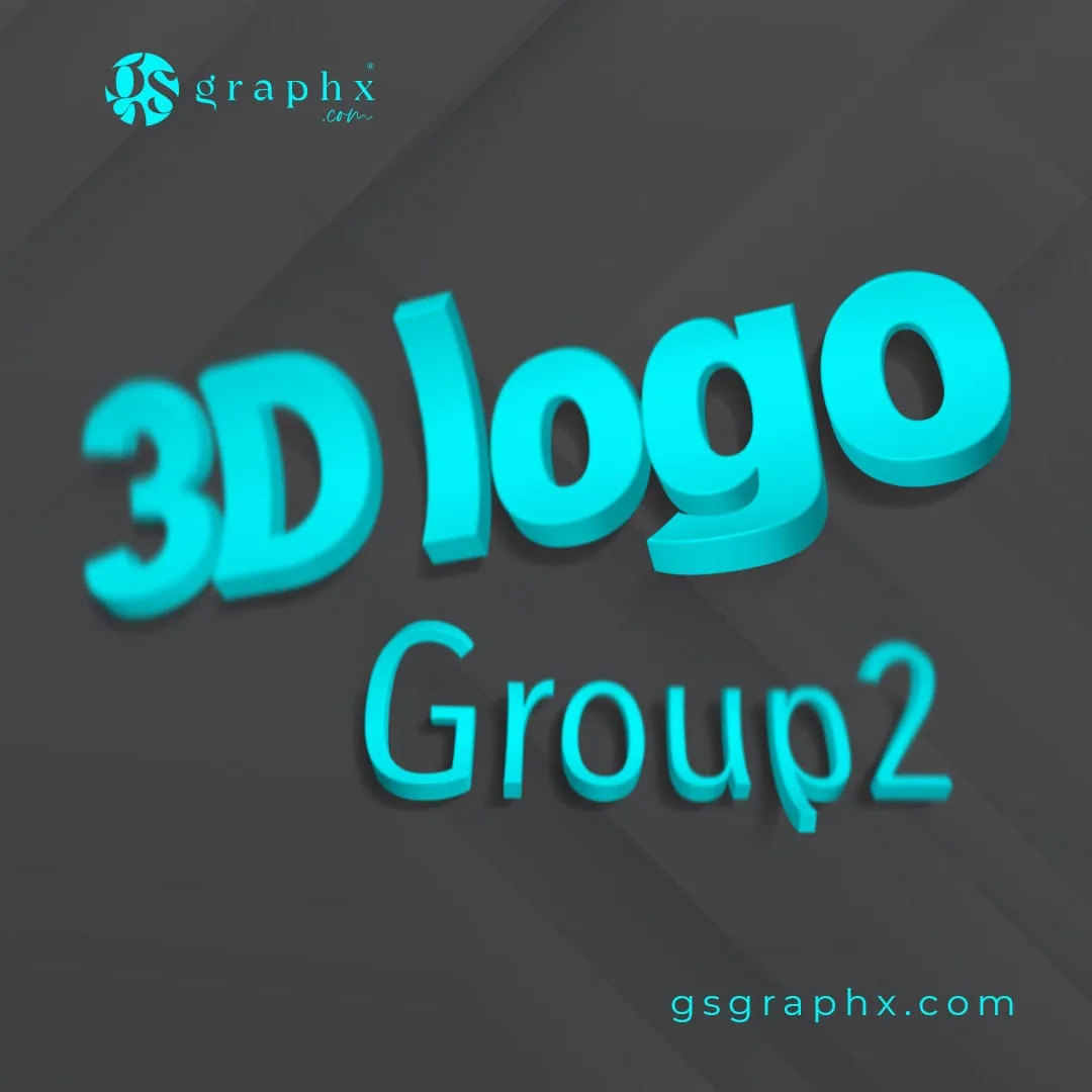 Home تحريك شعار 3D المجموعة-2