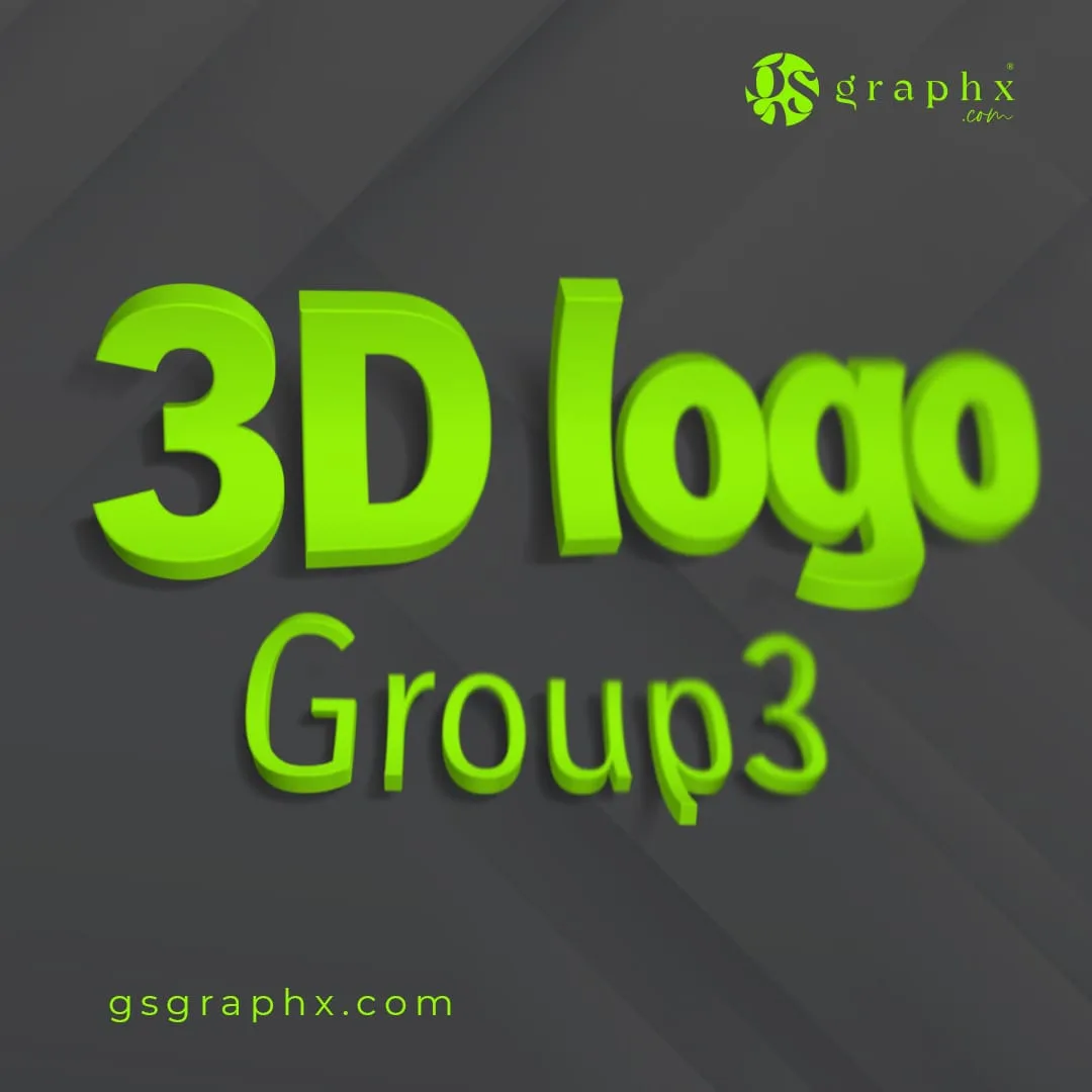 Home تحريك شعار 3D المجموعة 3