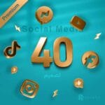 40 تصميم سوشل ميديا من GS Graphx