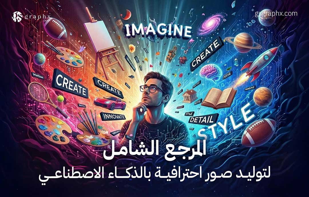 أتقن هندسة الأوامر: المرجع الشامل لتوليد صور احترافية بالذكاء الاصطناعي (150+ مصطلح)