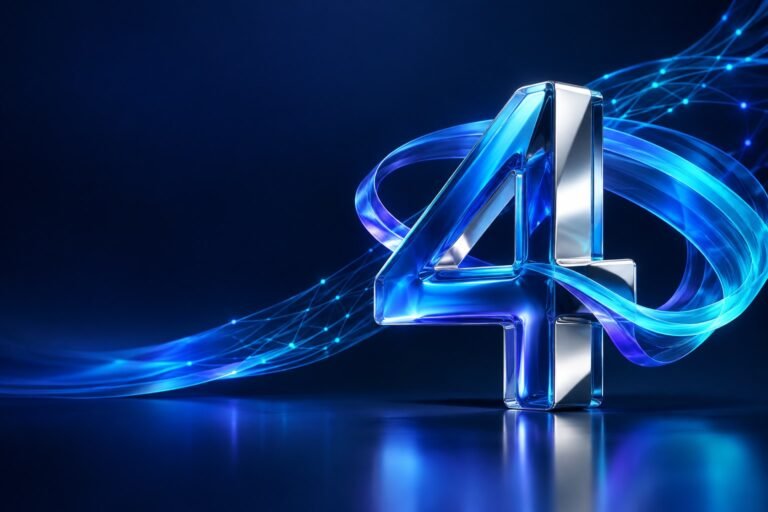 تصميم توضيحي احترافي لمقال Gemini 4 Argon وتقنيات الذكاء الاصطناعي من جوجل